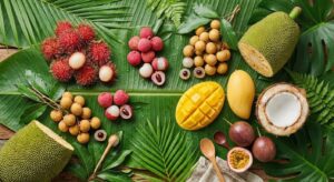 Thai canned fruit
