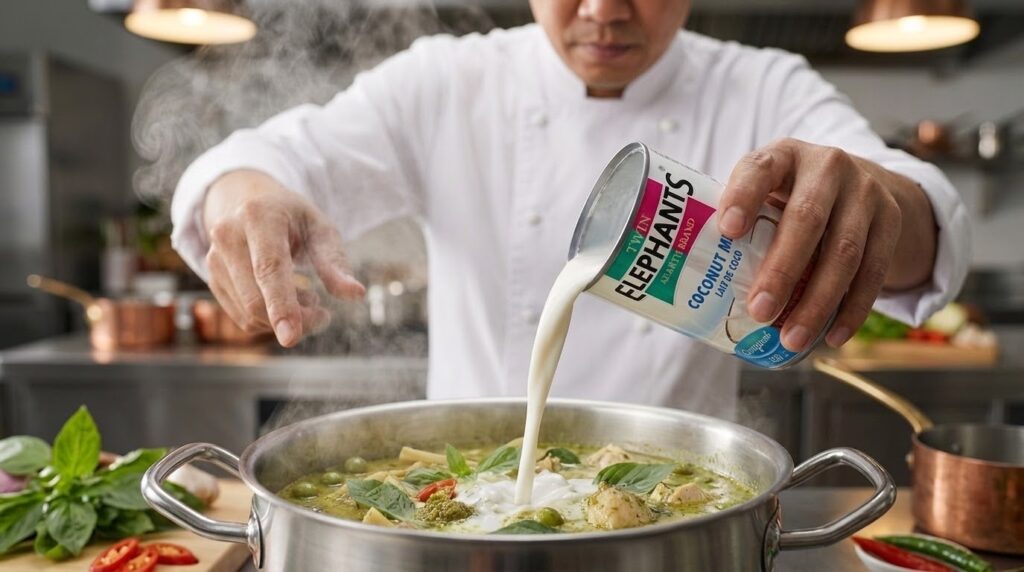 Coconut milk from Thailand