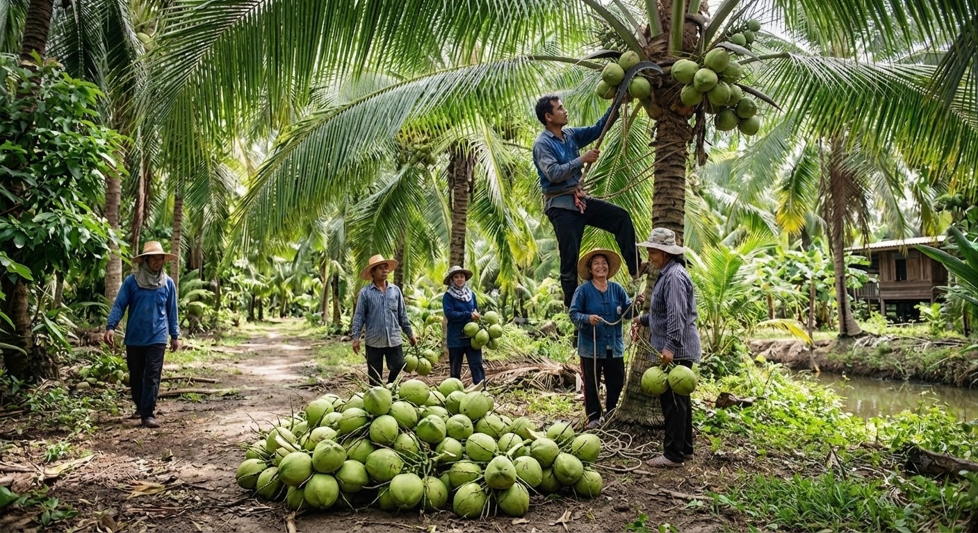 Why Thailand is a Prime Source for Coconut Milk – Especially Near Bangkok