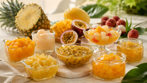 canned fruit